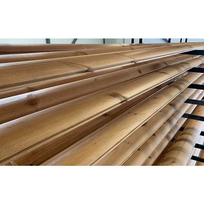 Блок-хаус крашеный 37x145x6000 мм АВ хвоя